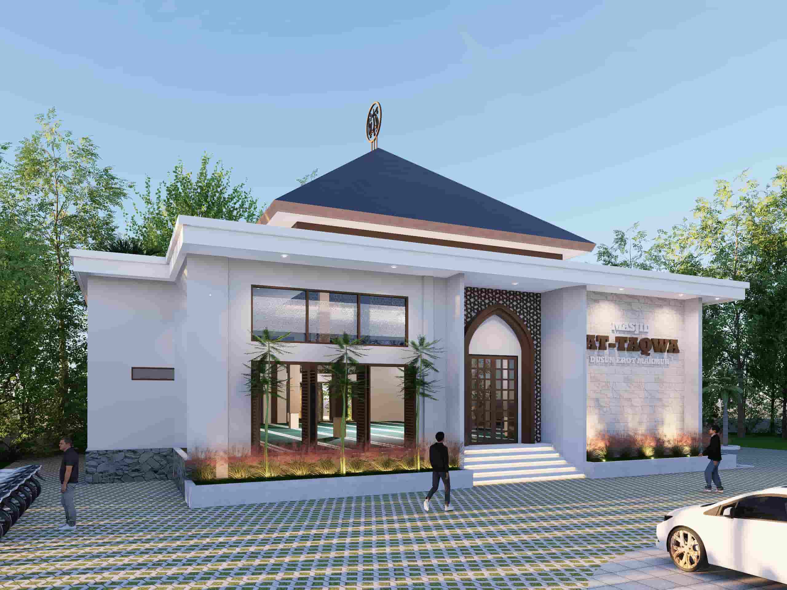 Desain Masjid Minimalis oleh Darawa Studio